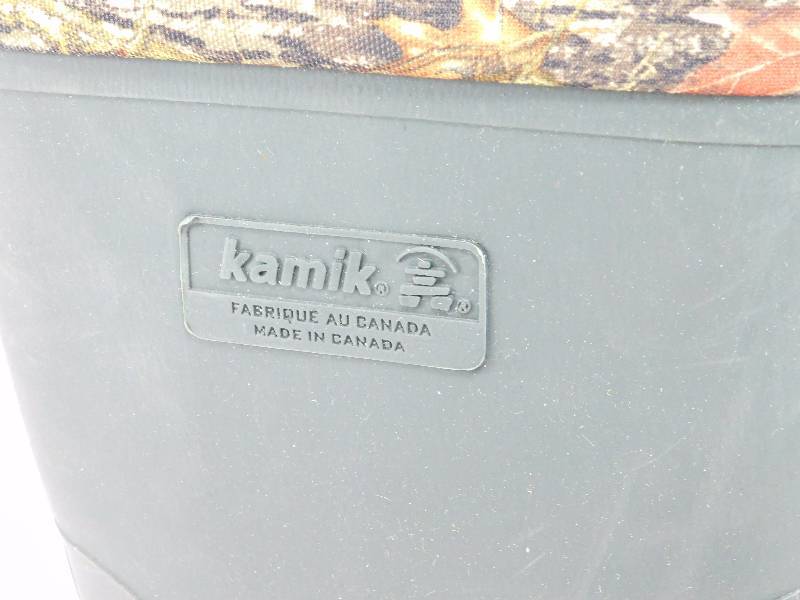 lot 96 image: Kamik Mens Sportsman Rubber Boots, Waterproof, Insulated Size 11
