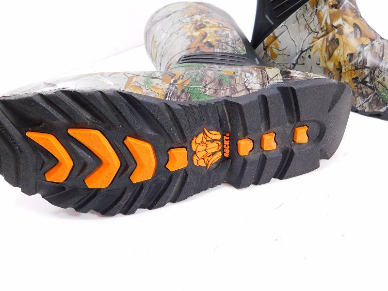 lot 97 image: Rocky Mens 16 Game Changer Waterproof Hunting Boots Size 11