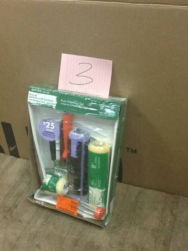 lot 3 image: 8 PC Painting Set New