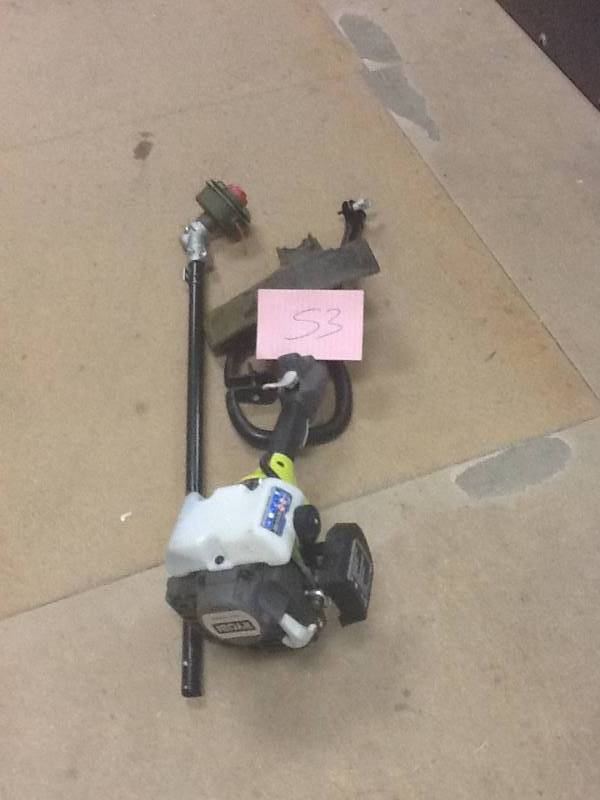 lot 53 image: Ryobi 2 Cycle 18 Gas Straighty Shaft String Trimmer