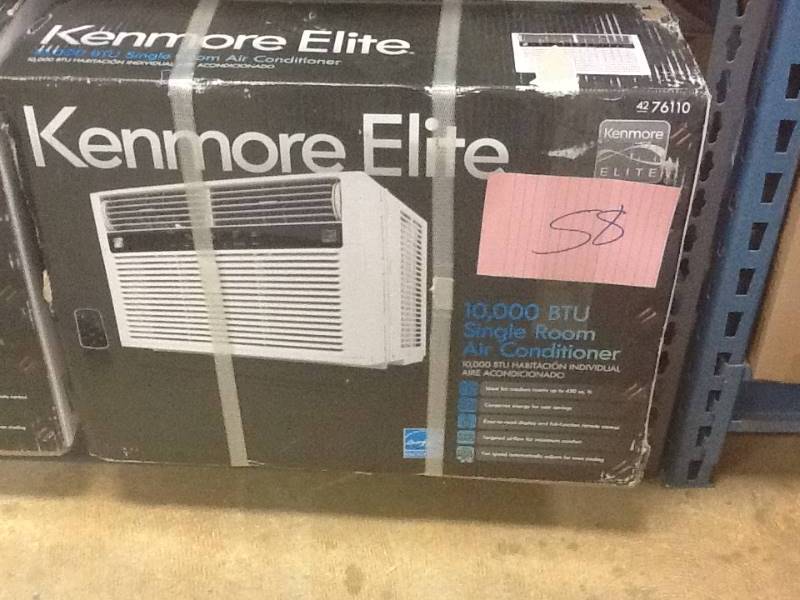 lot 58 image: Kenmore Elite 10,000 BTU Single Room Air Conditioner Never used