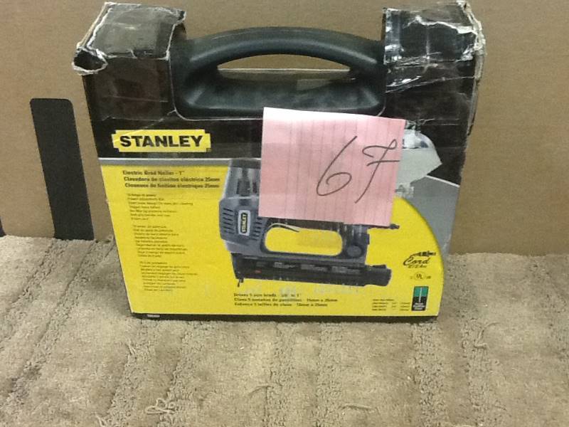lot 67 image: Stanley Electric Nailer