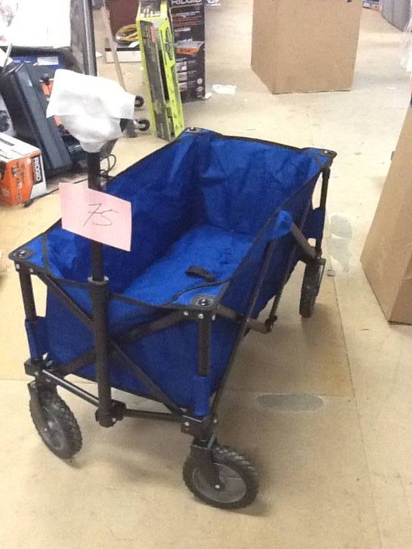 lot 75 image: Wagon Truck, 36 in.L, 150 lb., 25in.H,  in like New working conditions