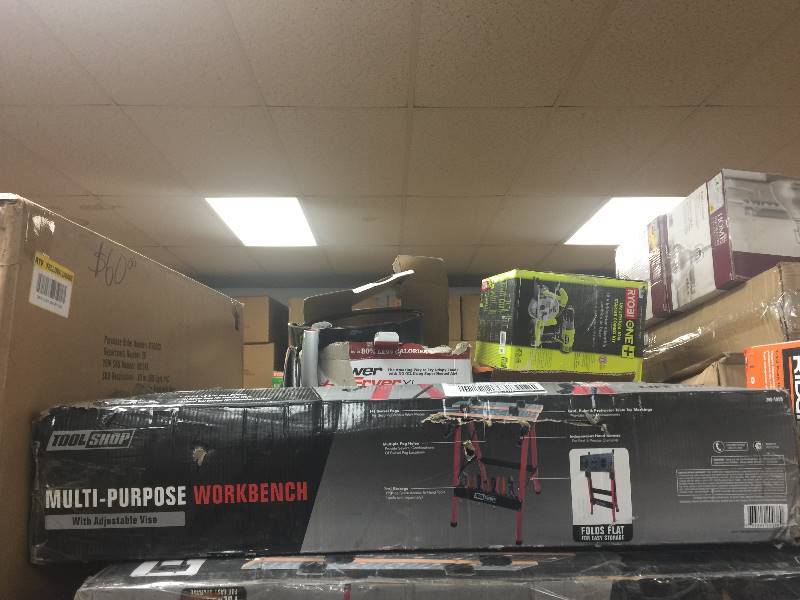lot 111 image: Tool Shop Multipurpose Workbench stock photo used to display this unit