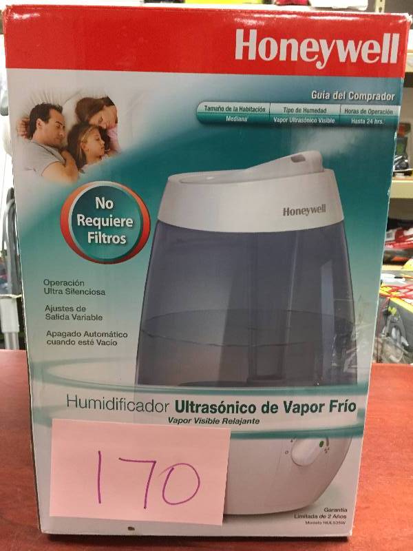 lot 170 image: Honeywelll Ultrasonic Humidifier