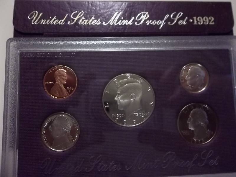lot 18 image: 1992 US Proof Set In Original Box