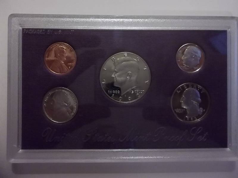 lot 48 image: 1992 US Mint Proof Set