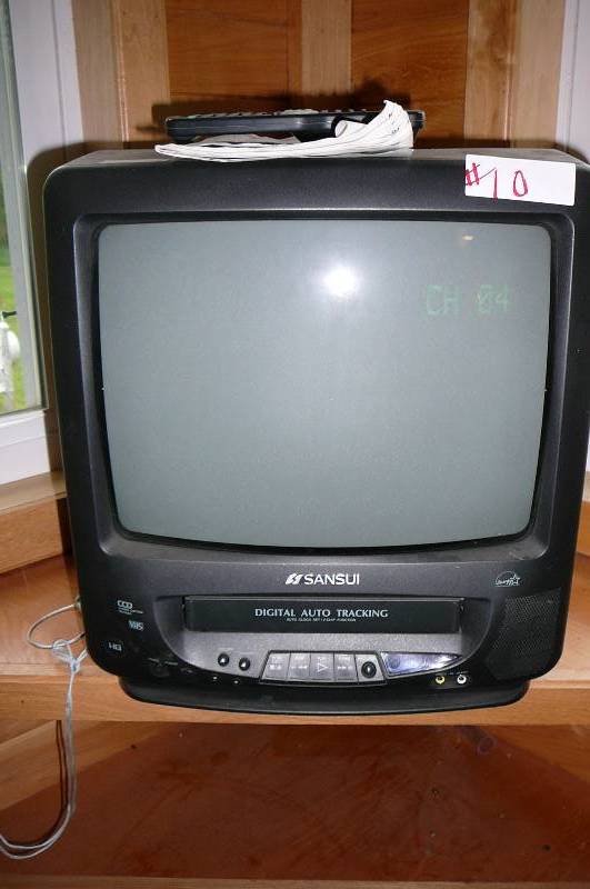 lot 10 image: TV Sansui VSR WORKS