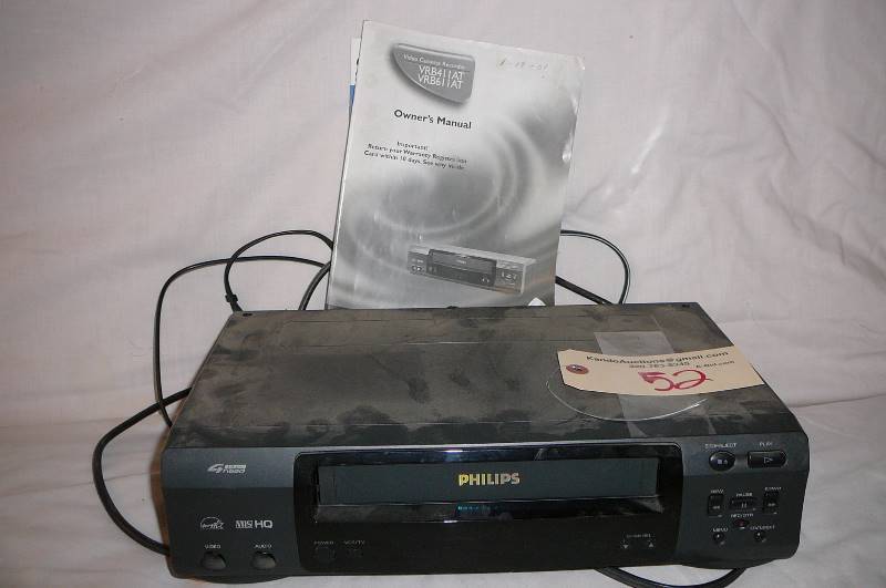 lot 52 image: VHS