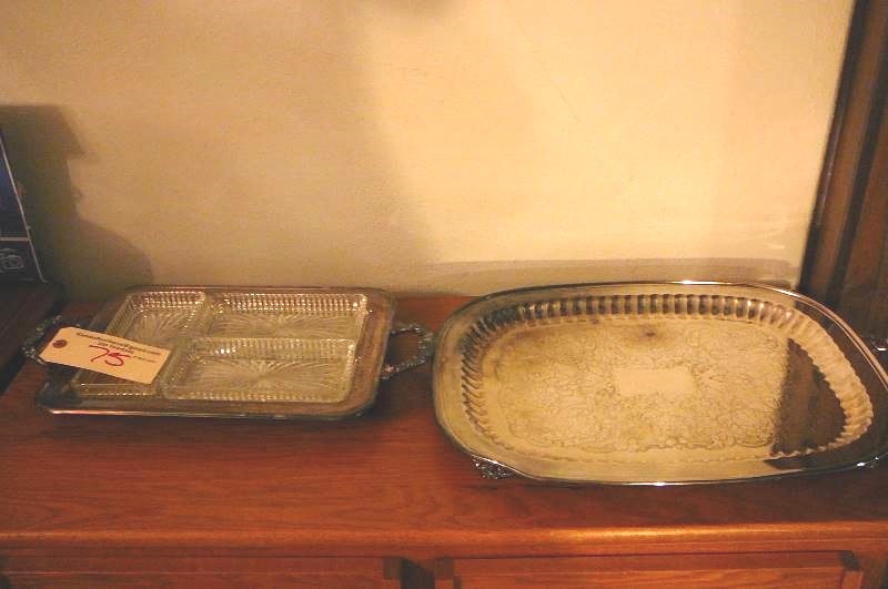 lot 75 image: Serving Trays