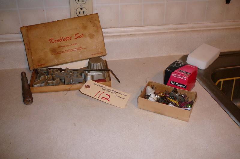 lot 112 image: Misc. Items Krollette set to make cookies