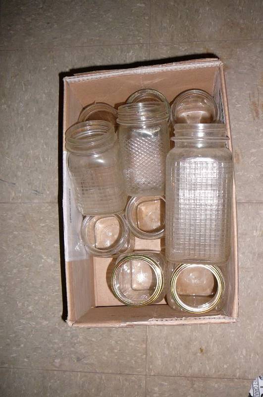 lot 244 image: Canning jars