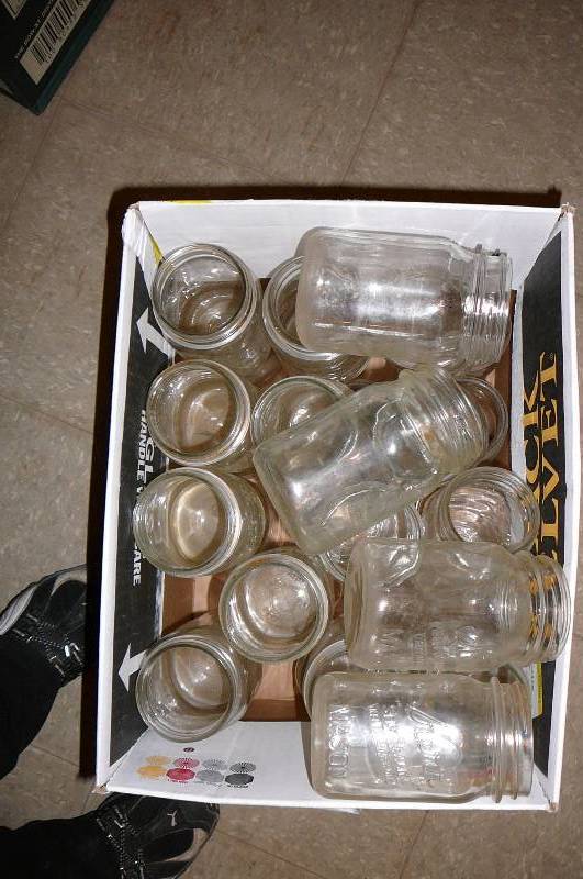 lot 246 image: Canning jars