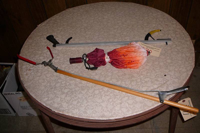 lot 280 image: cane extend reach umbrella
