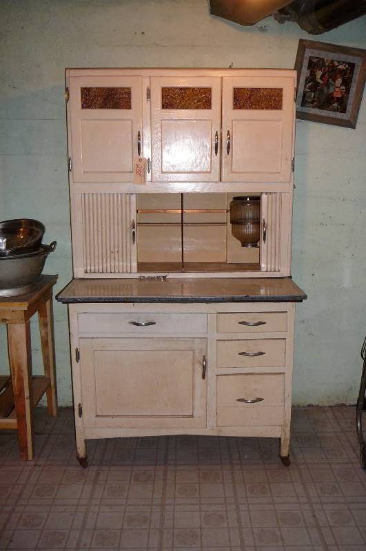 lot 288 image: Hoosier Cabinet