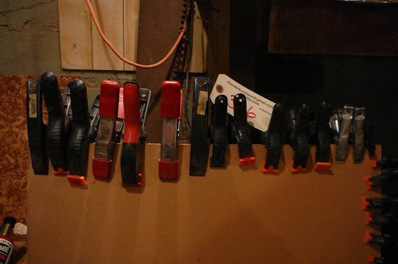 lot 316 image: Lot of Spring Clamps