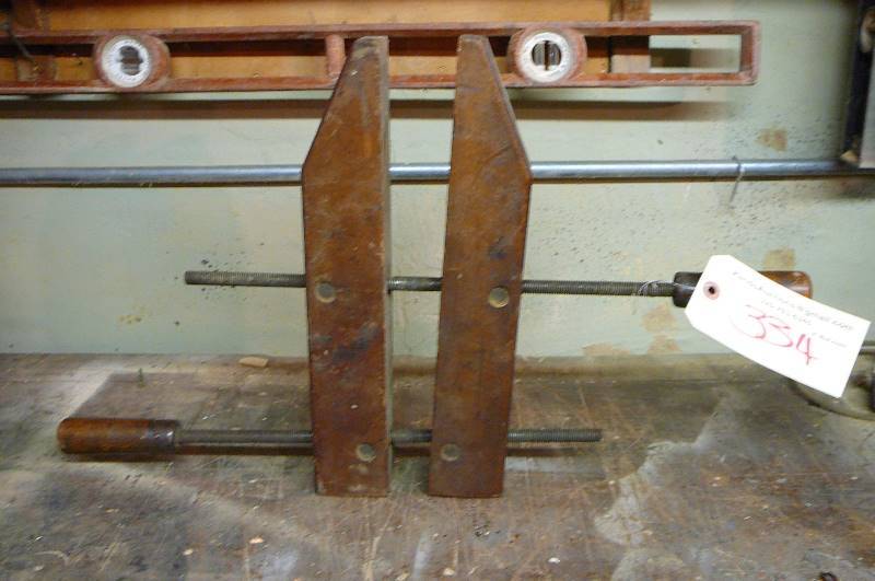 lot 334 image: Large Wood Clamp