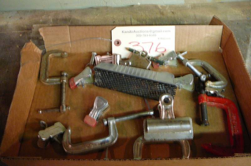 lot 376 image: lot of misc. tools