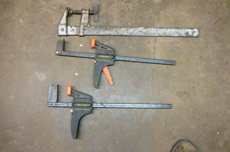 lot 393 image: adjustable clamps
