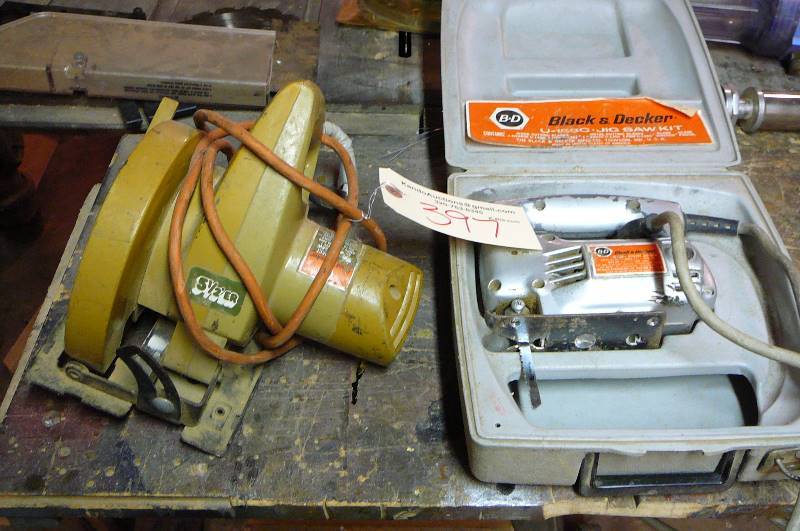 lot 397 image: Jig Saw & Circular Saw