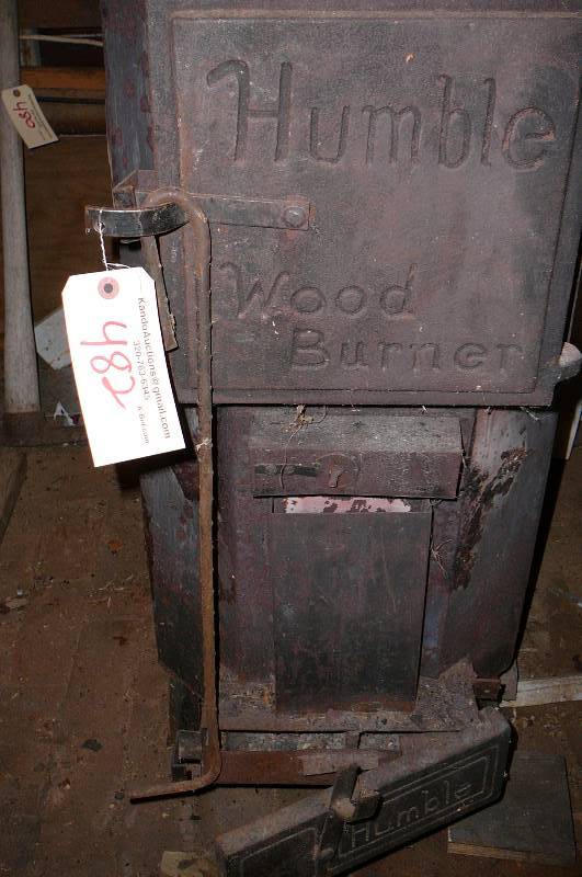 humble wood burning stove | Estate Auction #483 | K-BID