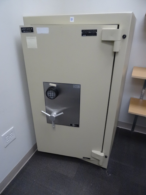 lot 151 image: Am Vault High Security Safe.