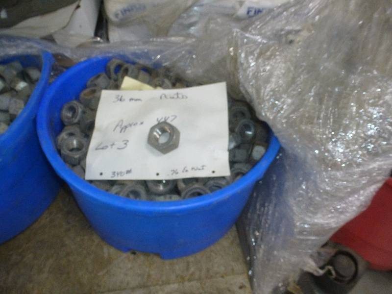 36 Millimeter Nuts Lot# 3