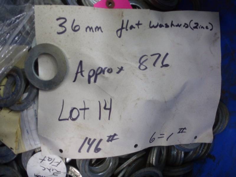 36 Millimeter Hat Washers Lot# 14