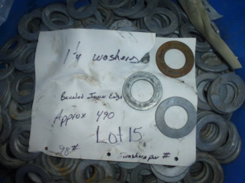 1 14 Washers Lot# 15