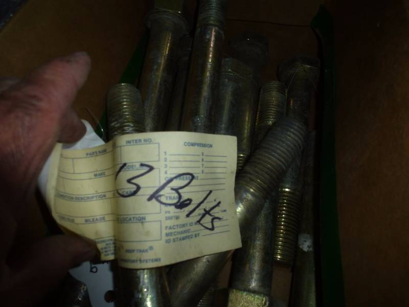 1 14 x 9 Bolts Lot# 22