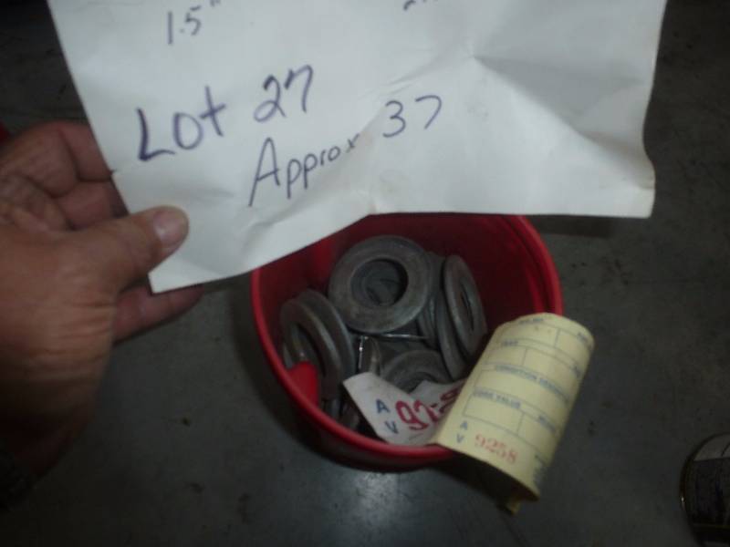 Galvanized Washers Lot# 27