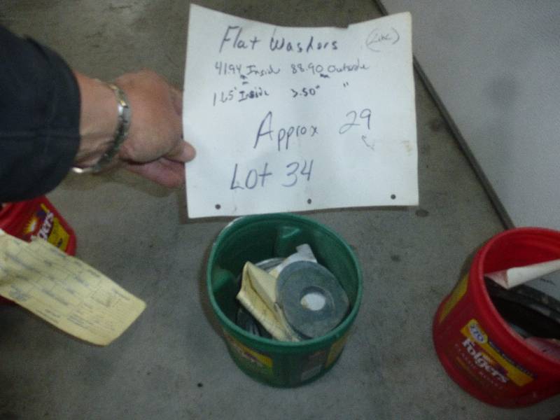 Flat Washers Lot# 34