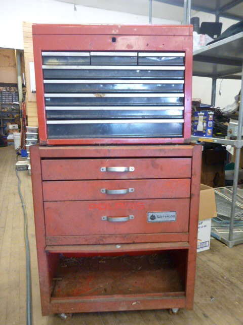 lot 6 image: 2 Piece Toolbox Set