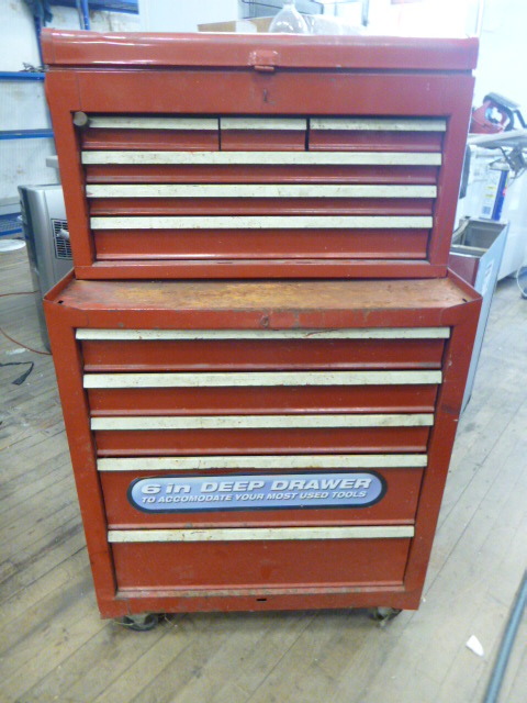lot 7 image: 2 Piece Toolbox Set