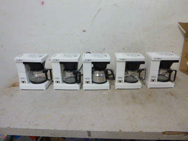 lot 17 image: 5 Mister Coffee Coffee Makers