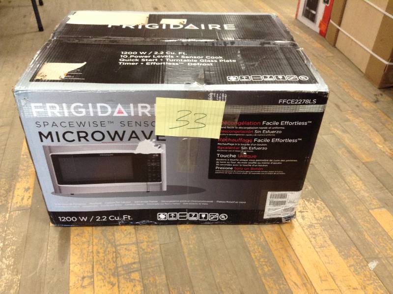 Frigidaire Microwave 1200w 2.2 Cu Ft