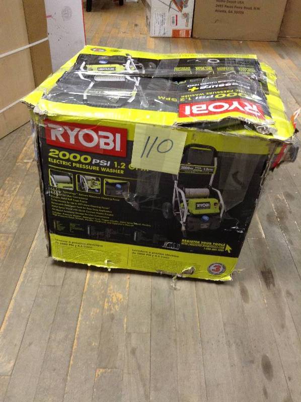 Ryobi 2000 PSI Electric Preassure Washer