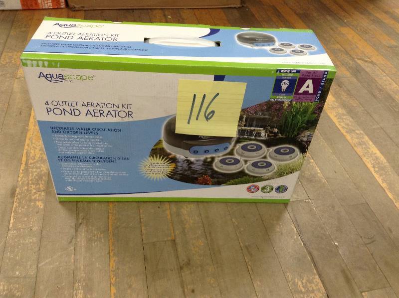 Aquascape 4 Outlet Aeration Kit Pond Aerator New