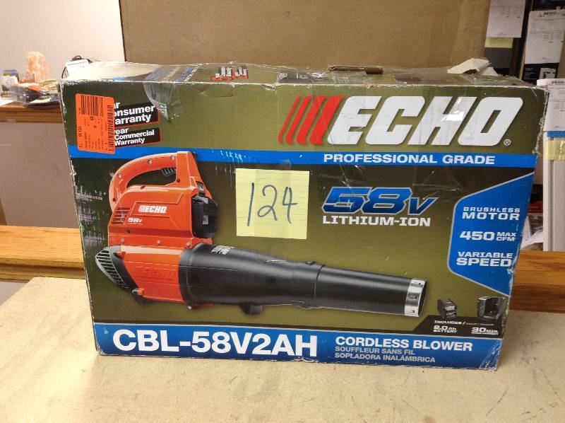 Echo Blower Model CBL-58V missing charger and tip end