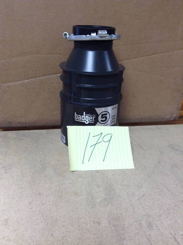 Insinkerator Badger food waste disponser 12 HP