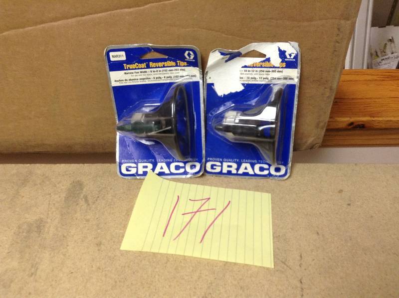 Graco Reversible tips