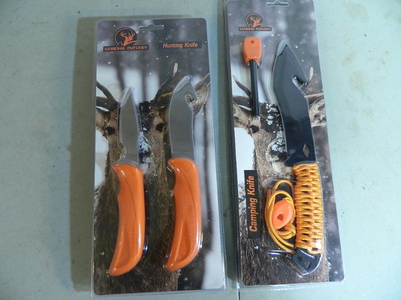 New Hunting and Camping Knives