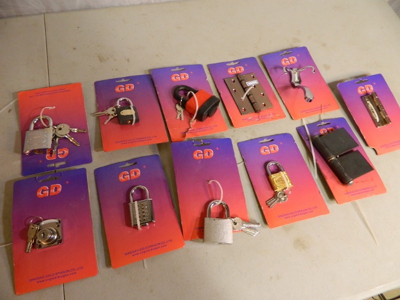 New Padlocks and Hinges