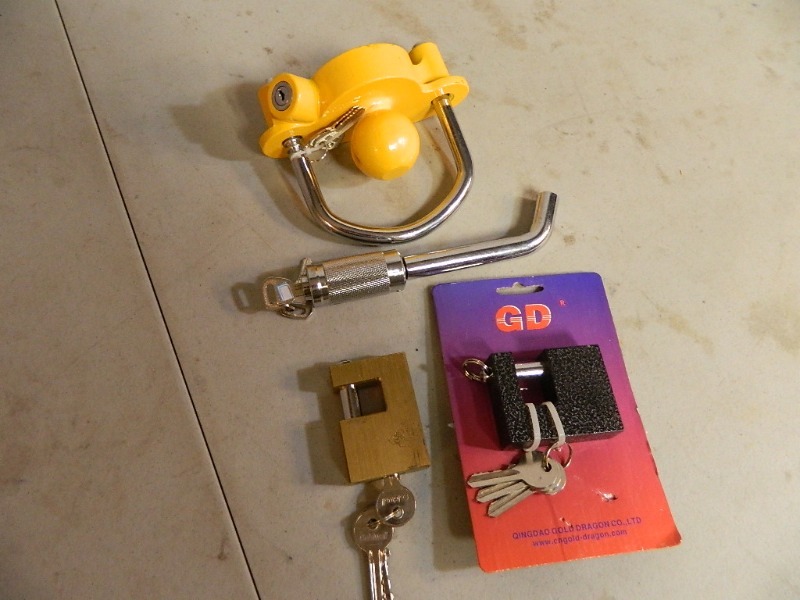 New Trailer Locks, Hitch Lock
