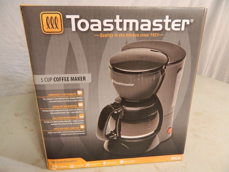 New Toastmaster Coffee Maker