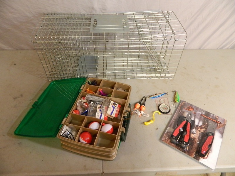 New Multitool, Live Trap, Fishing Tackle