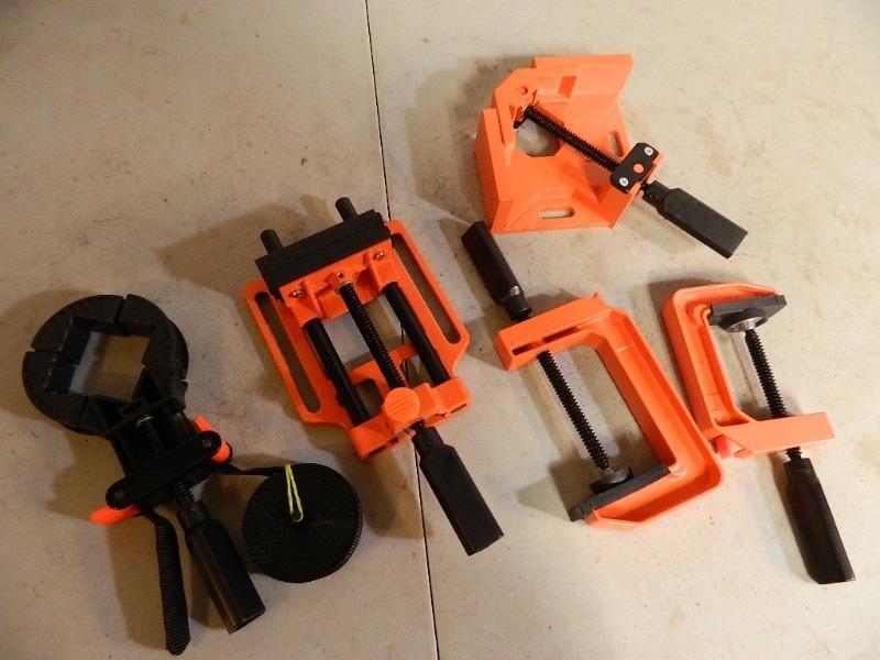 New Aluminum Clamps, Vise, Etc