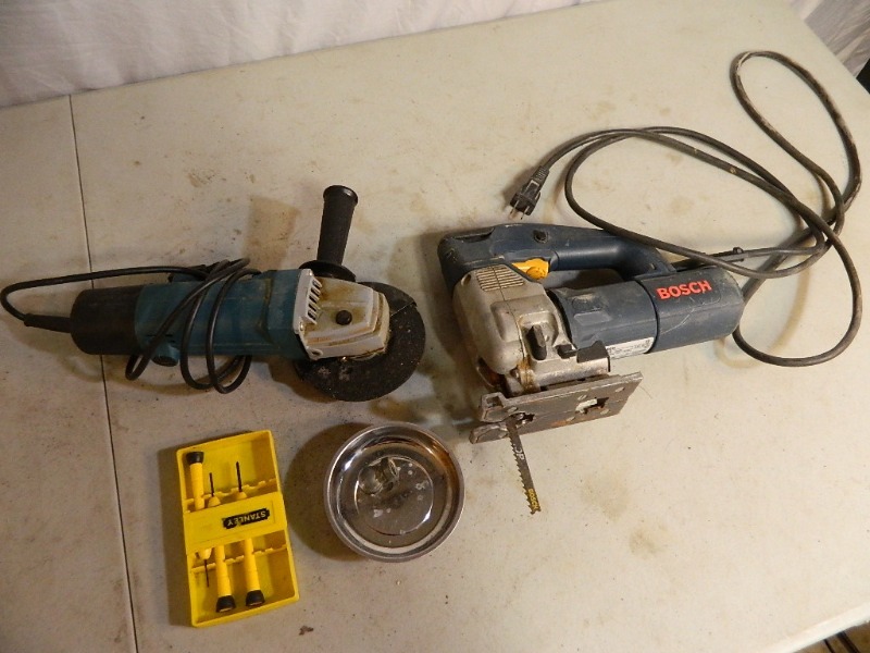 Bosch Jig Saw, Grinder, Etc