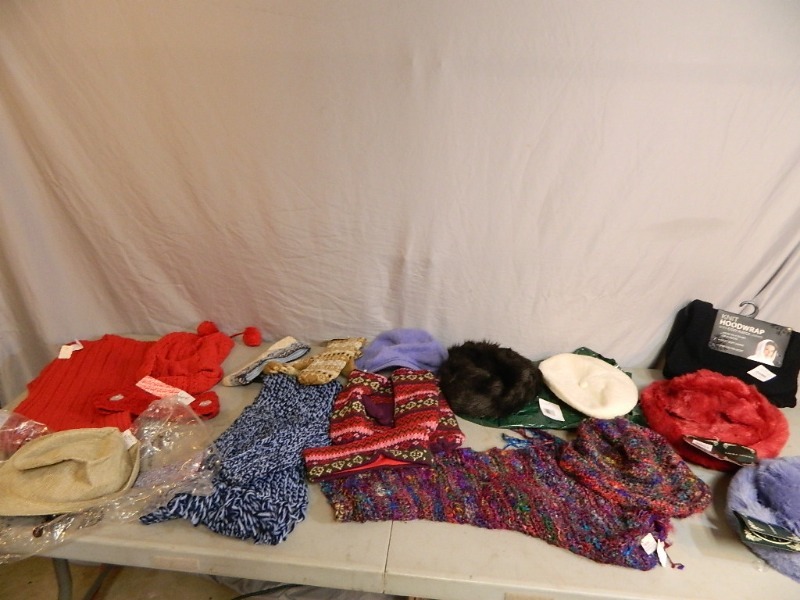 New Hats, Scraves, Gloves, Etc