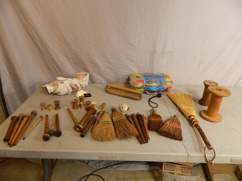 Wood Spools, Collectibles and More